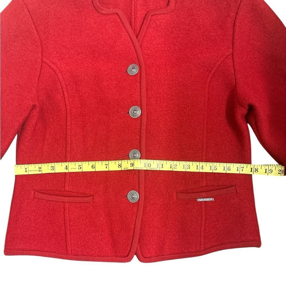 Vintage Geiger Collections Wool Coat Blazer - Picture 10 of 11